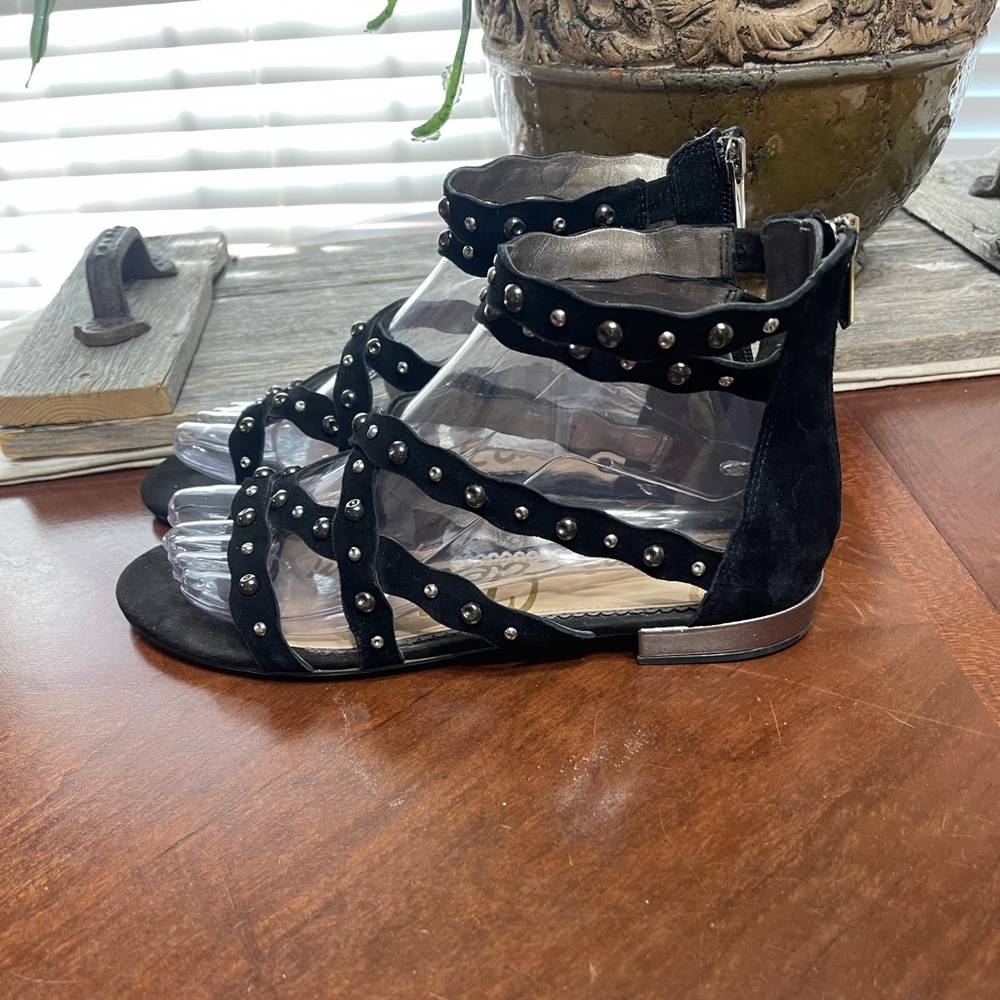 Sam Edelman Studded Suede Sandal gladiator